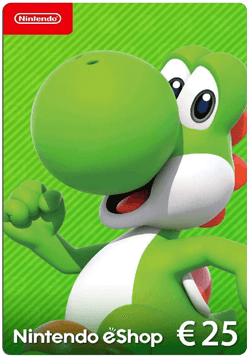 Tarjeta regalo 25 € para Nintendo