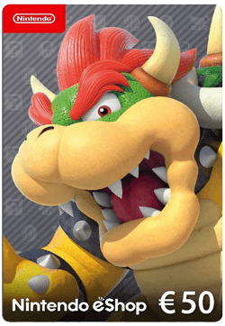 Tarjeta regalo 50 € para Nintendo