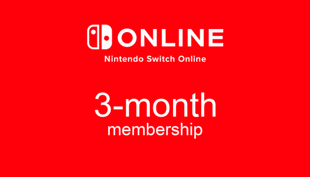 Suscripción individual 3 meses para Nintendo