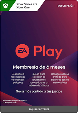Suscripción EA Play 6 meses para Xbox