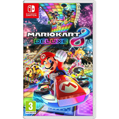 Carátula de Mario Kart 8 Deluxe - Nintendo Switch