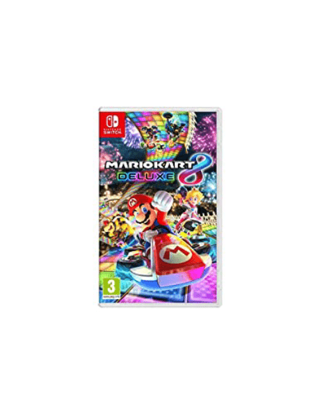 Carátula de Mario Kart 8 Deluxe - Nintendo Switch