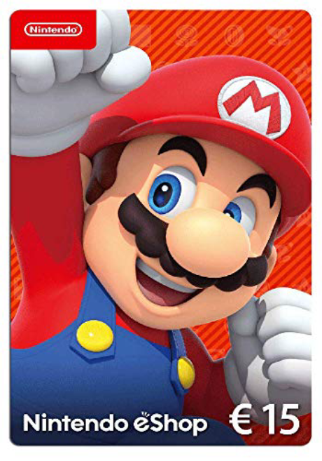 Oferta para el producto Nintendo eShop Tarjeta de regalo 15€ | Nintendo Switch - Código de descarga por solo 15€ Carátula de Nintendo eShop Tarjeta de regalo 15€ | Nintendo Switch - Código de descarga