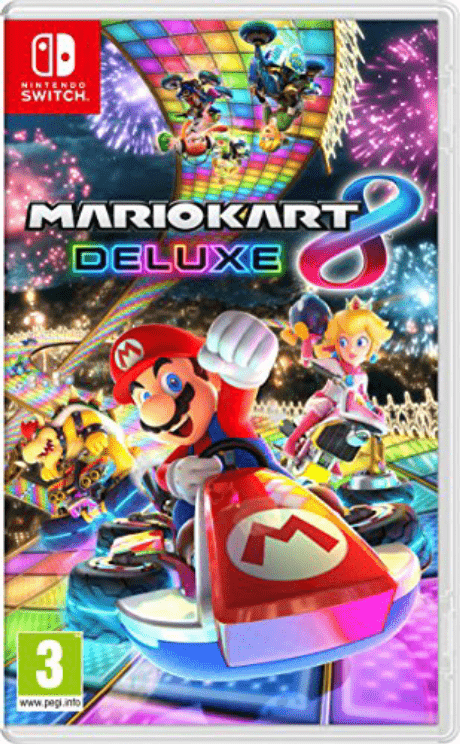 Carátula de Mario Kart 8 Deluxe (Ws) - Nintendo Switch