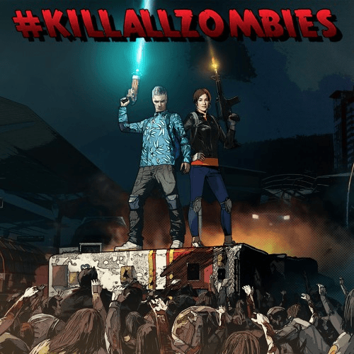 Carátula de #KILLALLZOMBIES para Nintendo