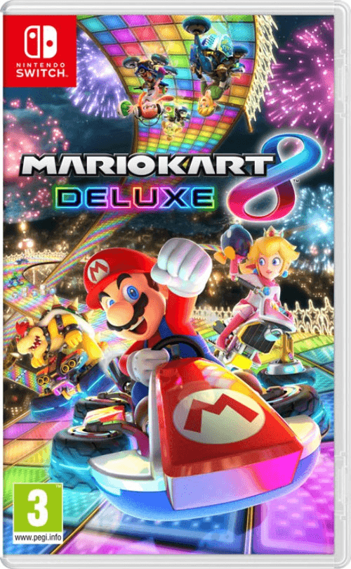 Carátula de Mario Kart 8 Deluxe para Nintendo Carátula de Mario Kart 8 Deluxe para Nintendo
