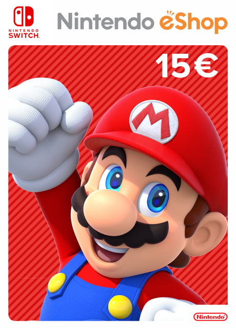 Oferta para el producto Tarjeta Nintendo eShop 15€ por solo 13.89€ Carátula de Tarjeta Nintendo eShop 15€