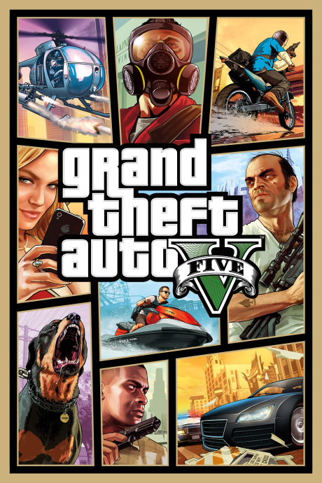 Carátula de Grand Theft Auto V: modo Individual para Xbox